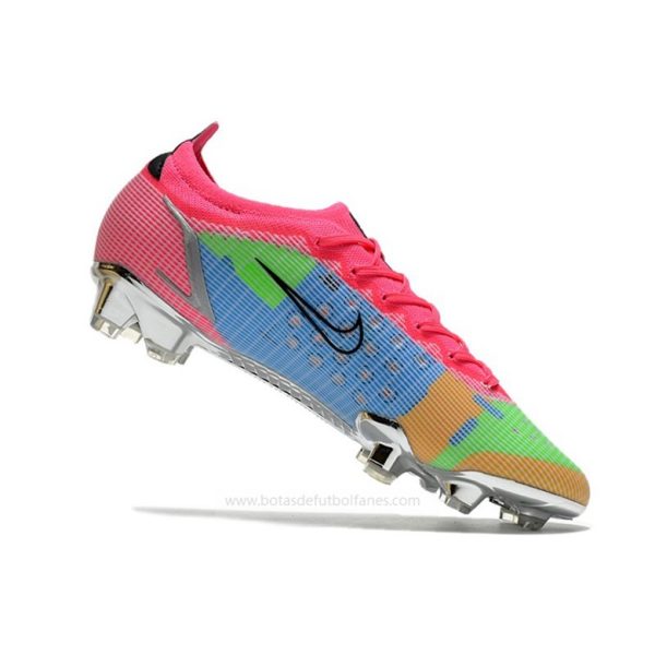 Nike Mercurial Vapor Elite FG Azul Rosa Verde